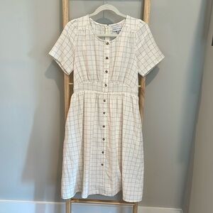 EUC Cotton Prairie Dress with Pockets